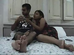 Amateur Sensual indian Couple Honeymoon