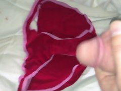 cumshot on panties