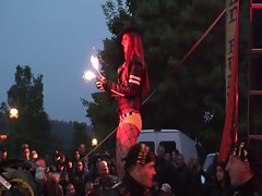 Striptice show - Rough Core Party, S-K Poland 2011