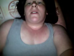 Obese dirty wife wants my cum on her face