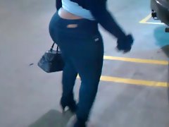 Bubble naughty butt at the Casino