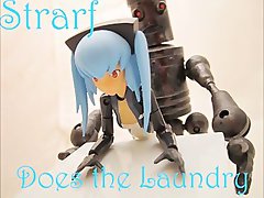 Filthy BLUE HAIRED ASIAN Vixen Accepts 10 INCH ROBOT Prick BAREBACK MUST SEE