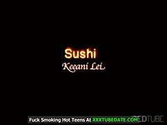 Fresh Keeani punani sushi