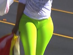 Thickie in Lime Green Narrow Pants