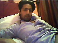 Pakistani hijab fellow Fakhar Hayat on webcam 2